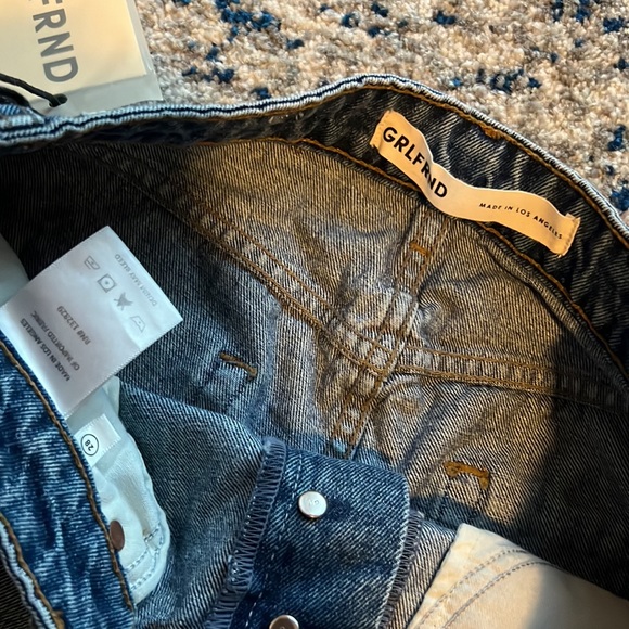 GRLFRND Karolina High Rise Straight Crop in Long Island 28 - Picture 8 of 10